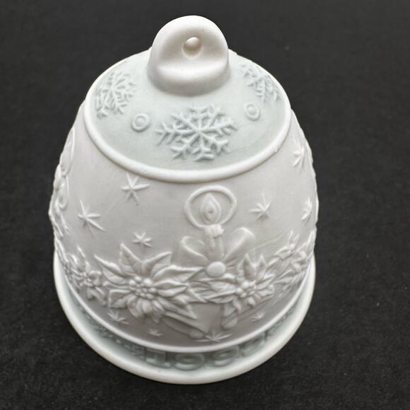 LLadro Christmas Holiday ornament 1992 Bell signature year - Picture 4 of 9